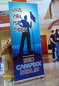 SEOCAMPIXX BERLIN Aufsteller